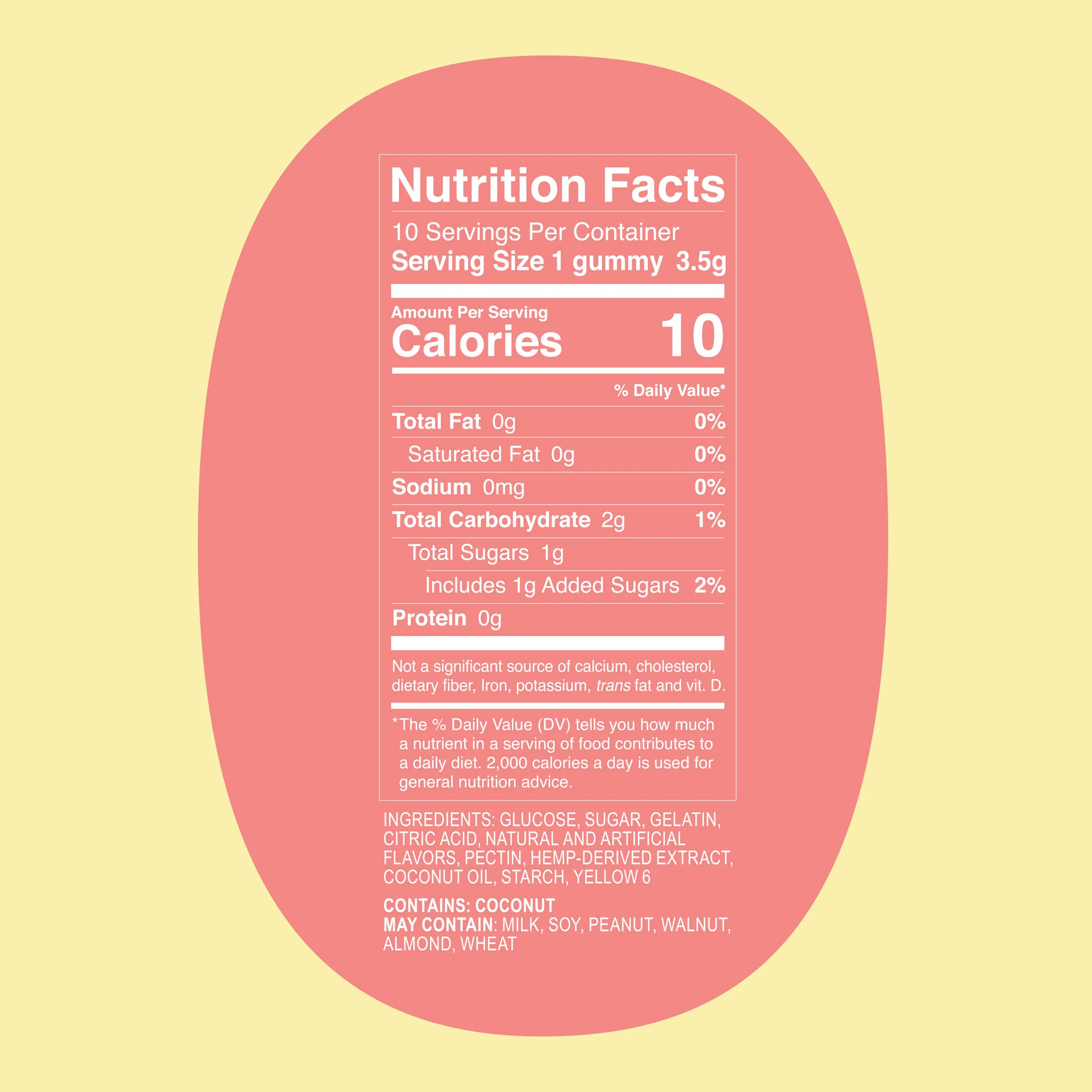 Summer Peach THC Gummies - Image 4